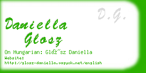 daniella glosz business card